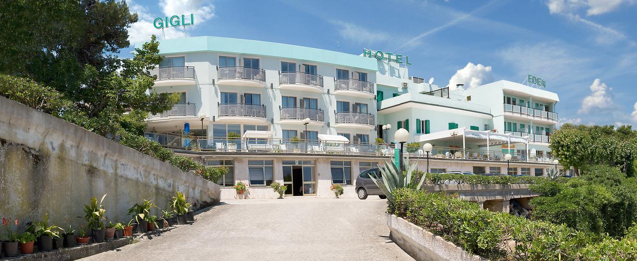 Hotel Eden Gigli Numana Eksteriør billede